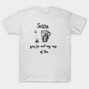 Cup of tea Puns T-Shirt